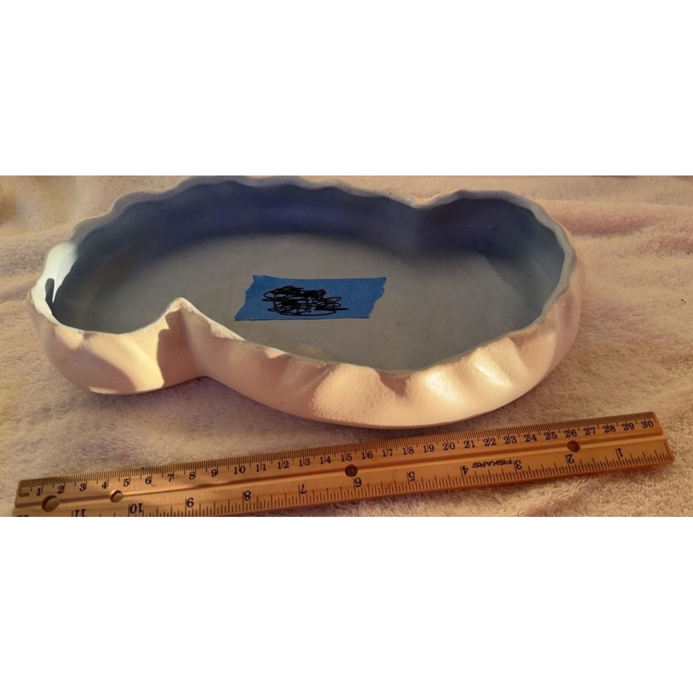 Haeger Pottery Low Clam Shell Bowl